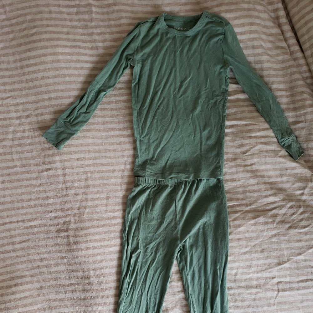 Quince kids bamboo pajamas
